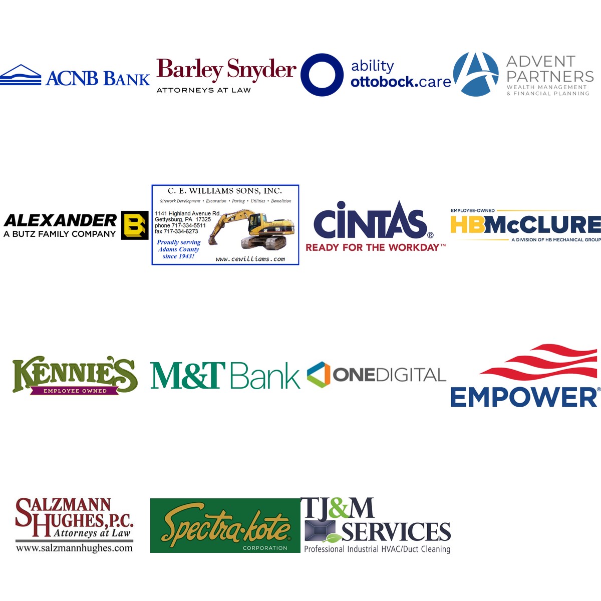 Gettysburg Hospital Foundation Gold Corporate Partners 2025