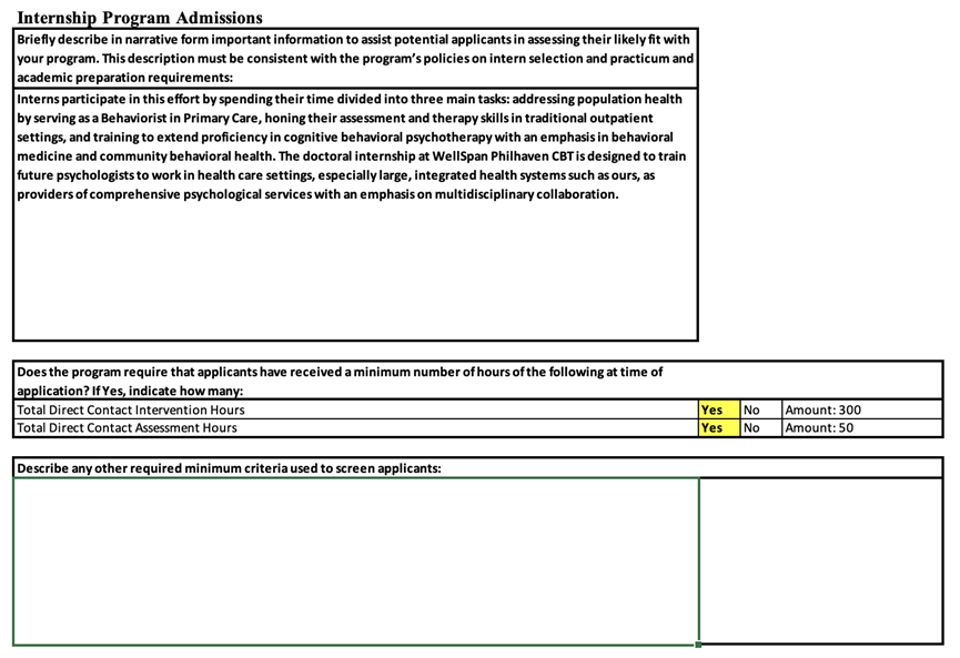 IRC Internship Program Admissions